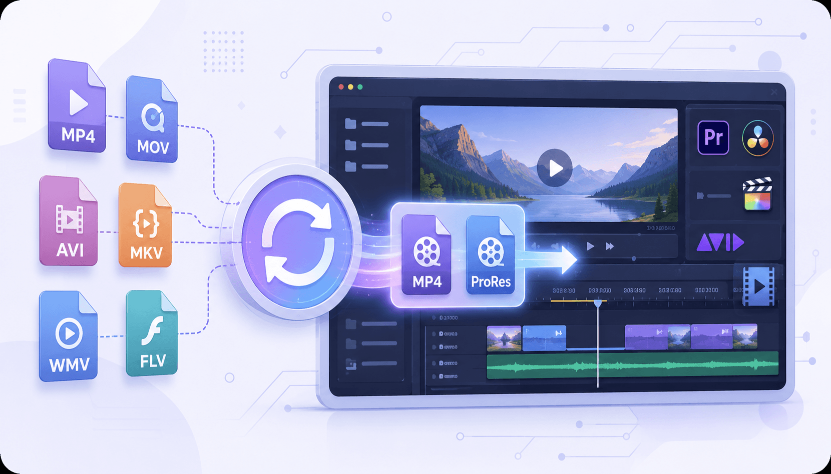 Convert Videos for Editing