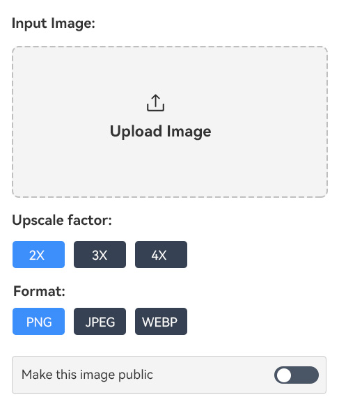 Upscale Image