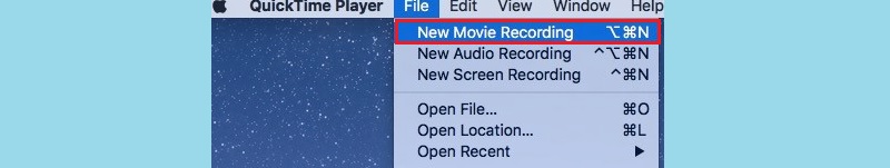 start new movie recording