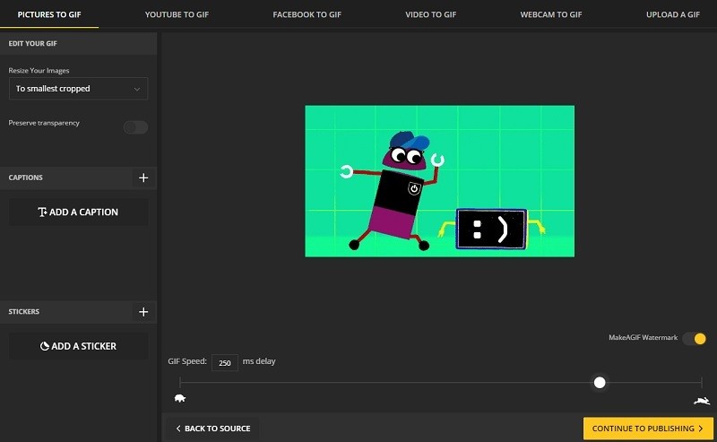 makeagif interface