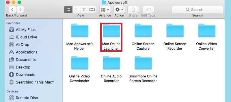 delete the folder