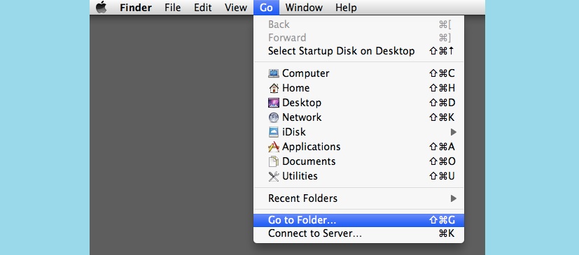 launch the go to finder