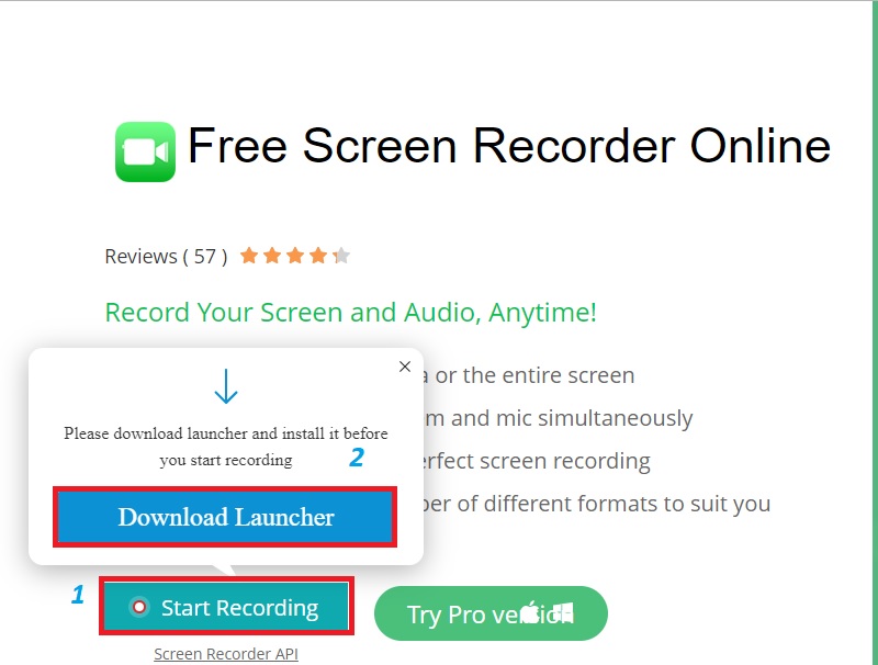 install the online launcher