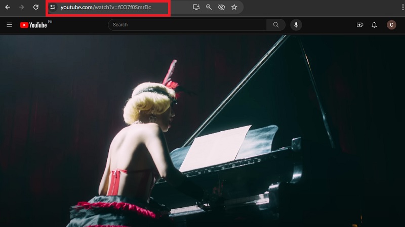 copy url youtube