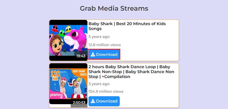 select video