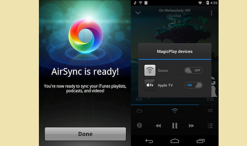 airsync mirroring