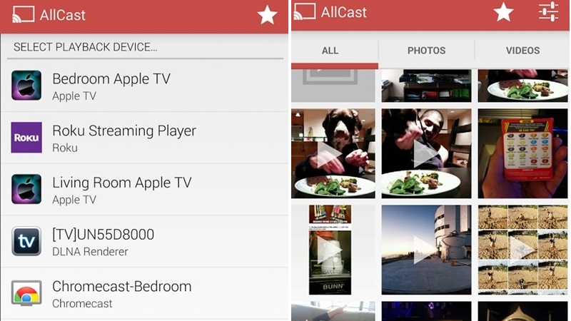 allcast mirroring