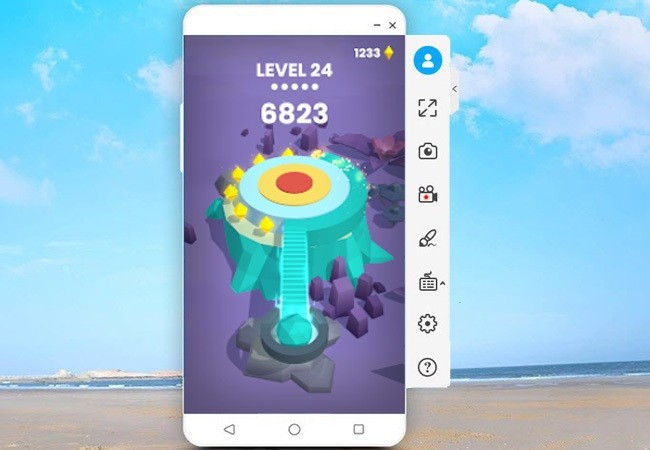 play mobile on PC