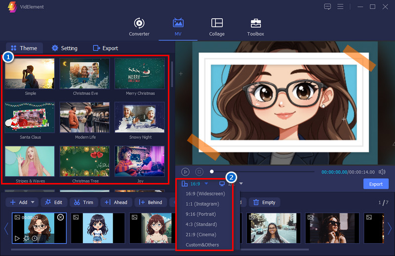 select theme