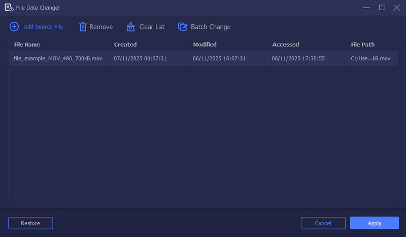 file data changer