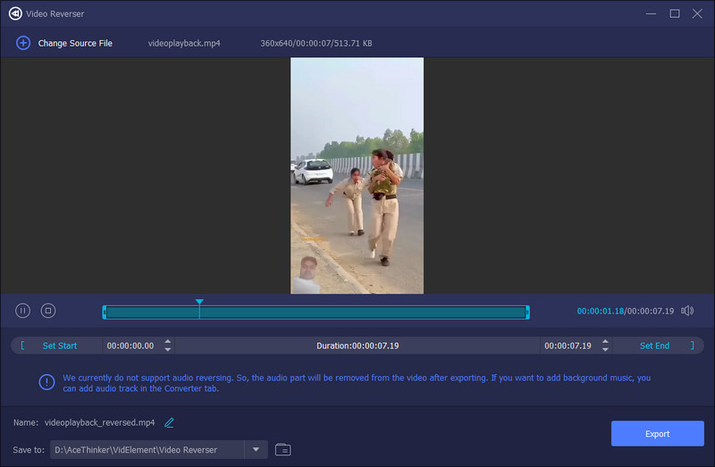 video reverser