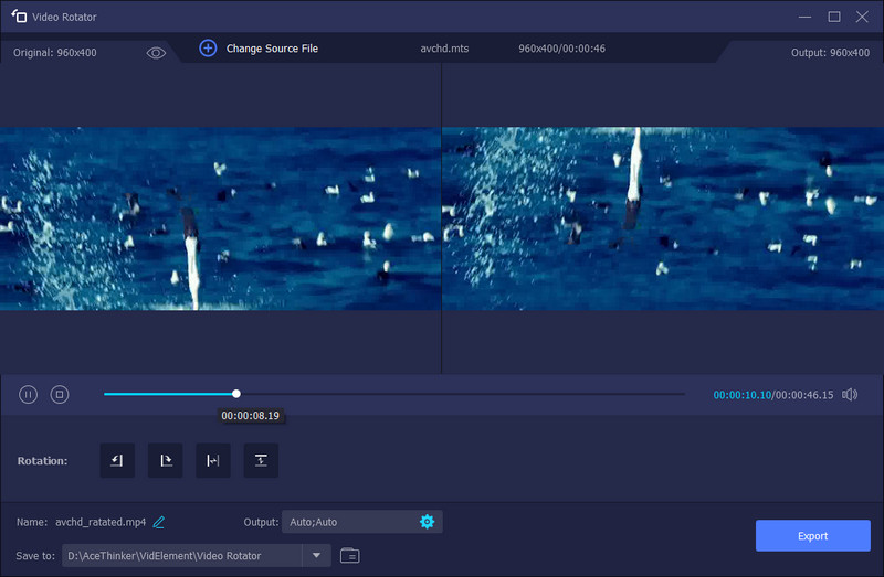 video rotator