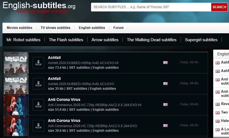 english-subtitles download subtitle