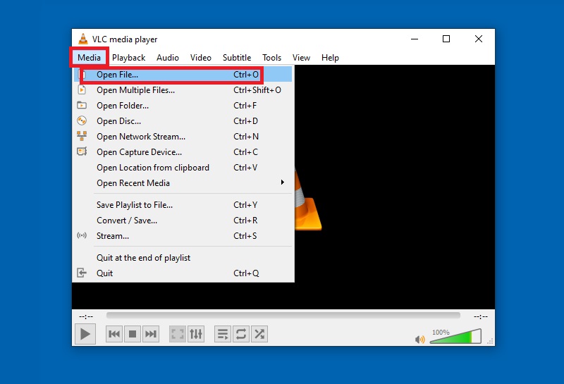 step 2 open the file