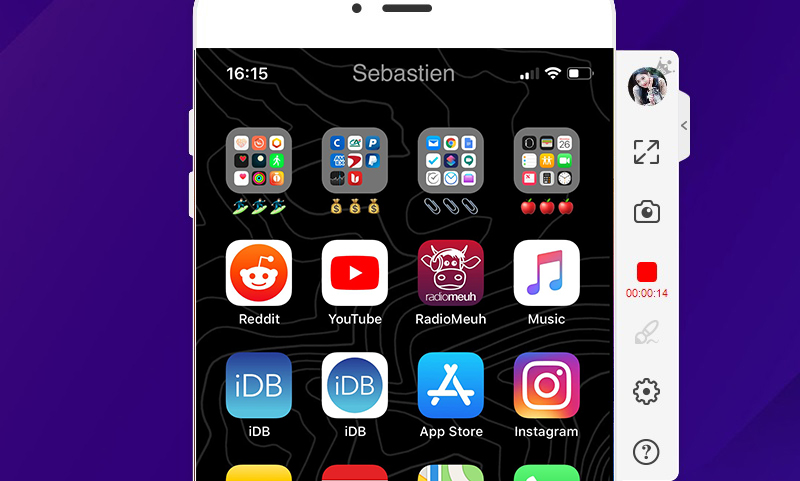 cast iphone to tv with AceThinker mirror