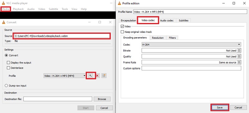 vlc resize video solution2