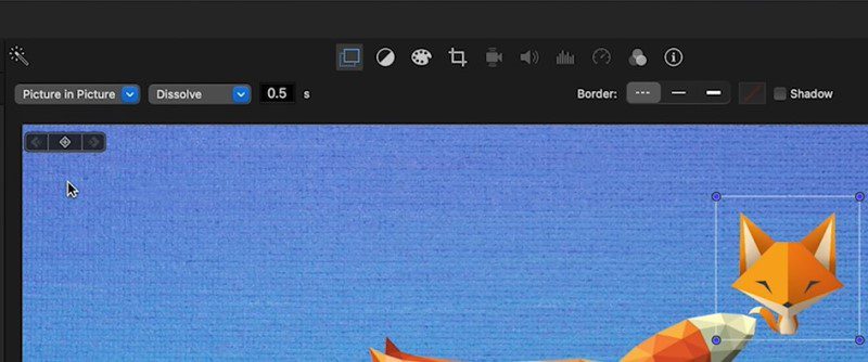 add watermark in imovie process