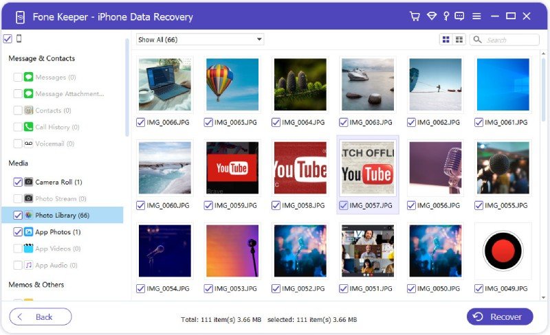 preview all data
