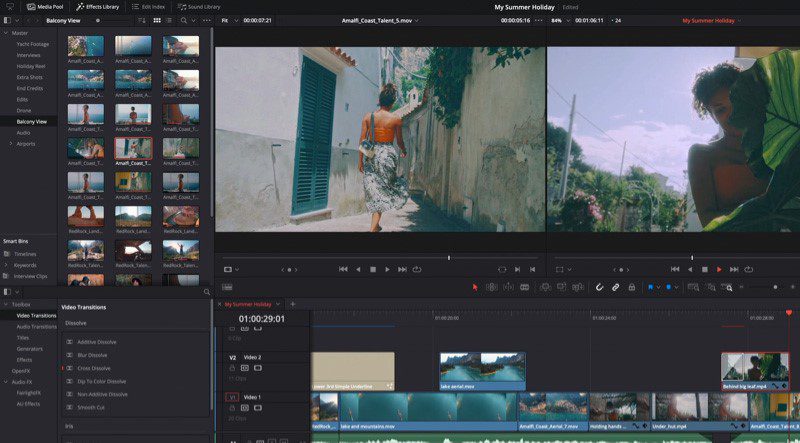 movavi alternative davinci resolve