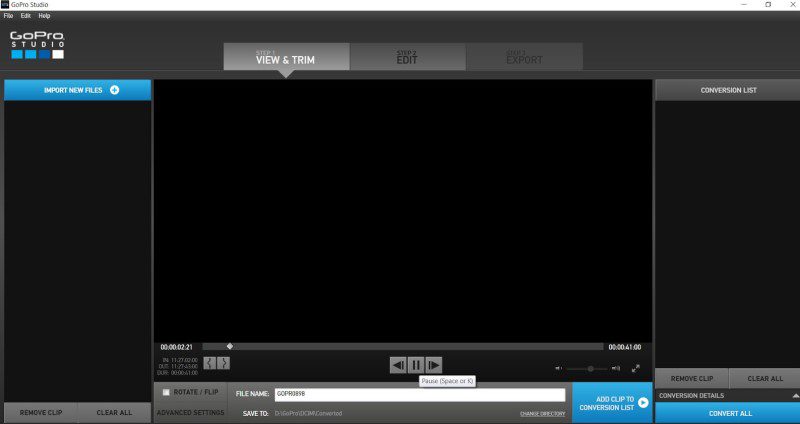 sports video editor gopro