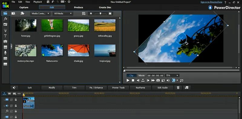 merge clips in aftereffects powerdirector