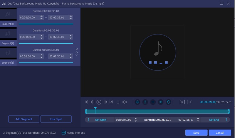 videlement merge mp3