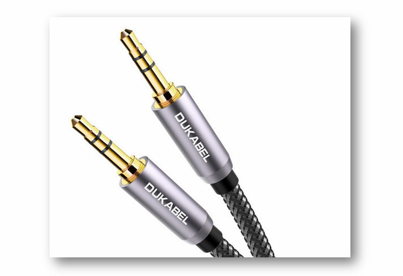 connect aux cable to computer