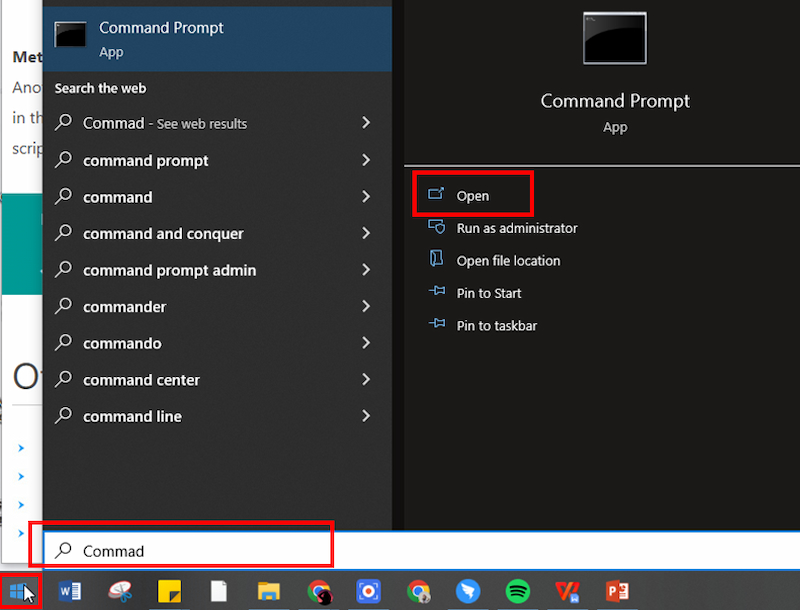 Command Prompt