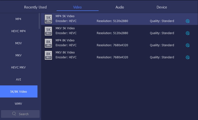 achieve 8k 5k video resolution with AceThinker video master