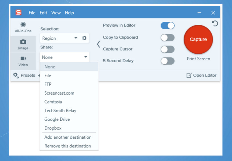 draw on screen while recording using snagit