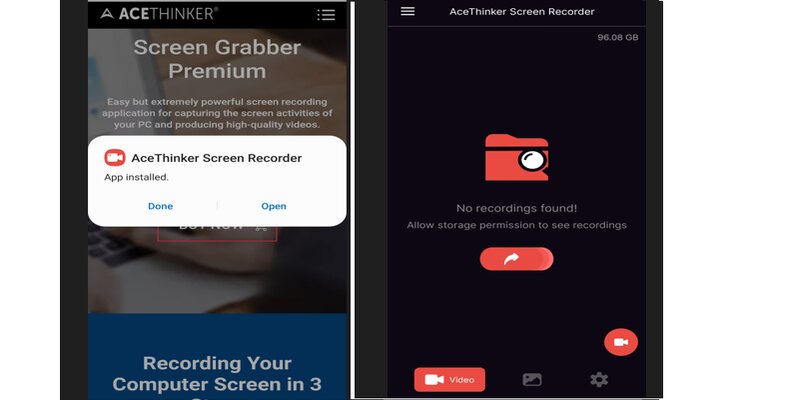 click video recorder