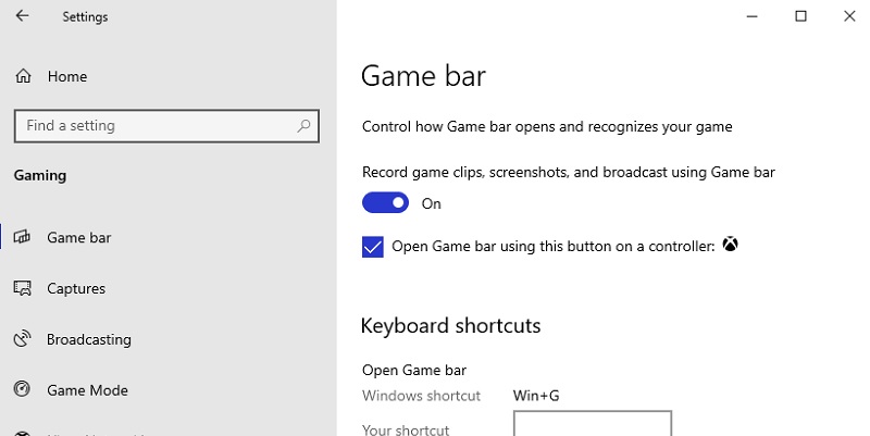 record signal calls using xbox game bar