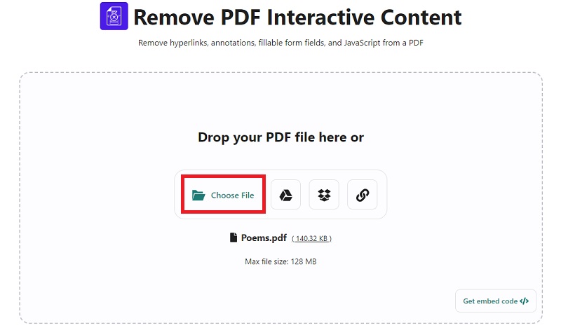 enable annotation and hit remove