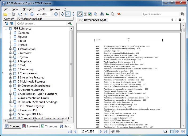 stdu viewer main interface
