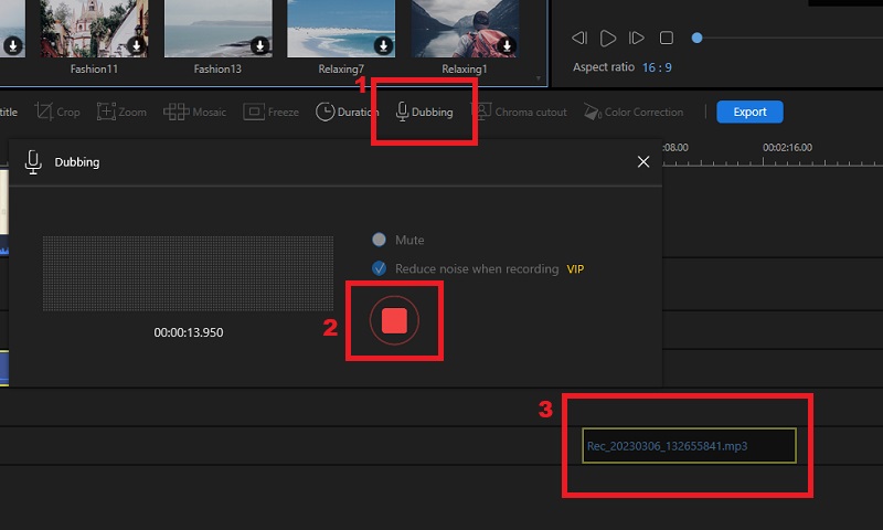 Add Voiceover