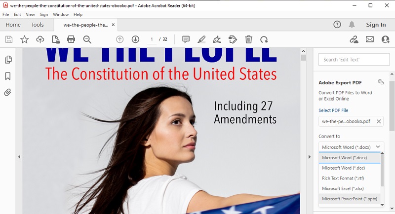 adobe acrobat image to ppt converter