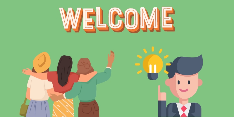 welcome message new boss understanding displayed image