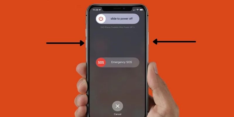 restart iphone device