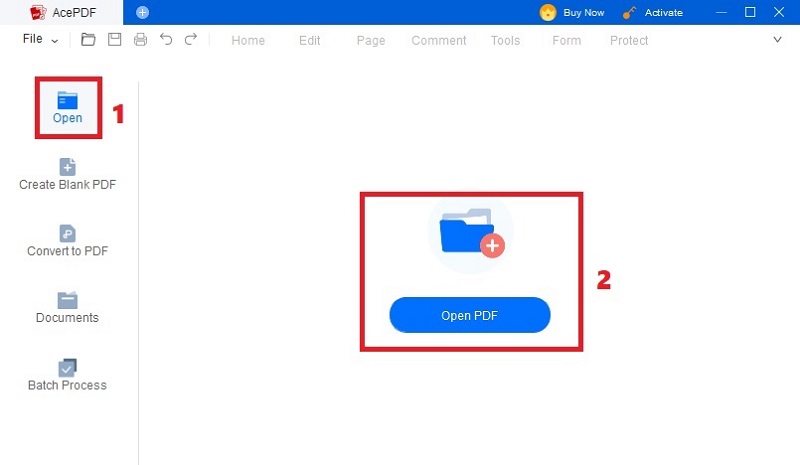 add the pdf file to the tool