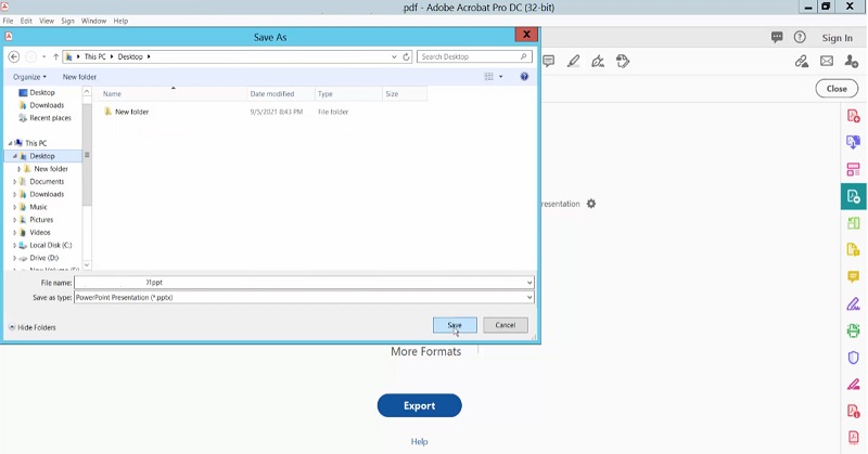 convert pdf to powerpoint using adobe acrobat