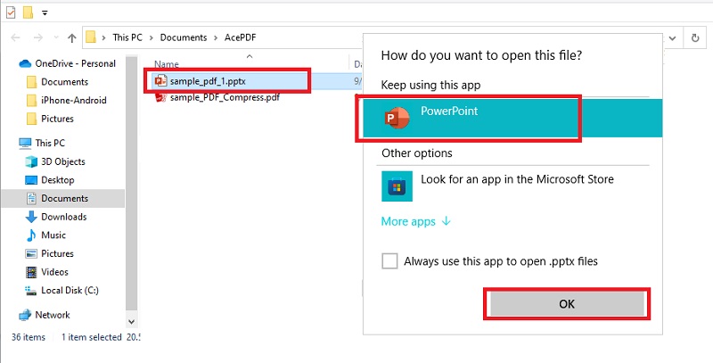 review your converted google slides