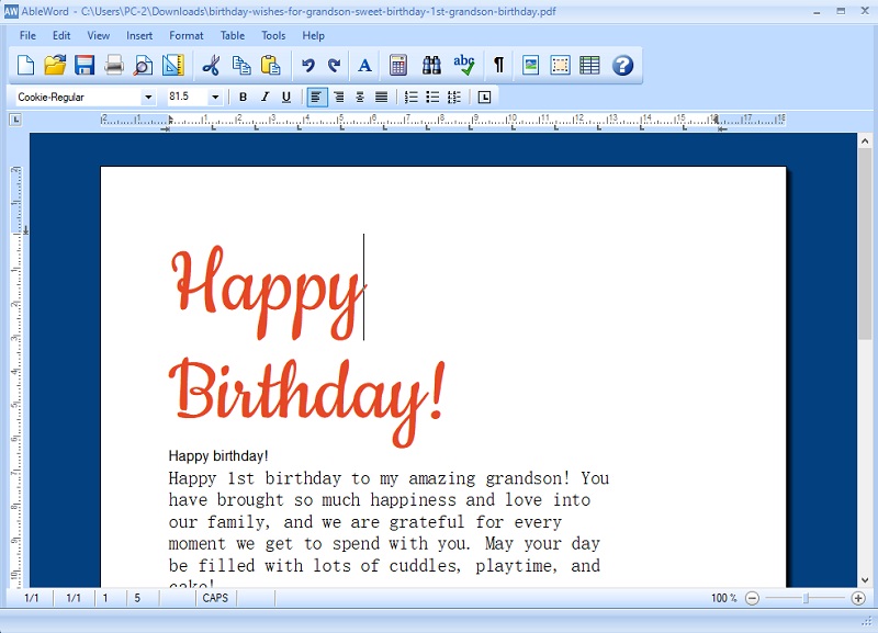 ableword pdf editor
