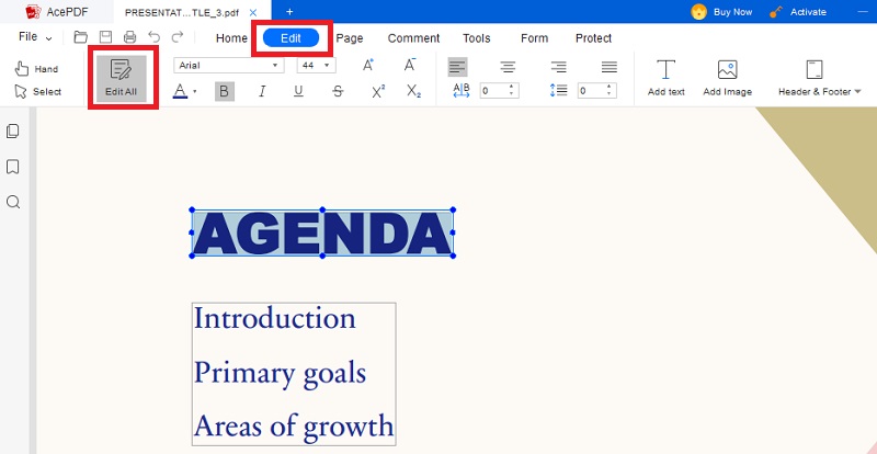 edit pdf