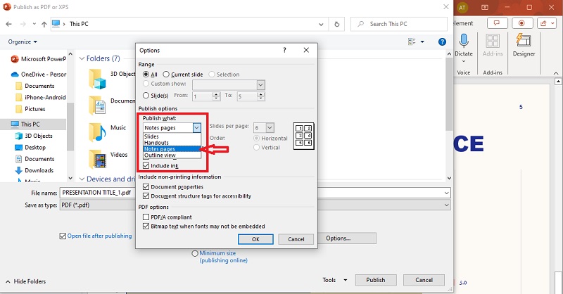 add notes to powerpoint
