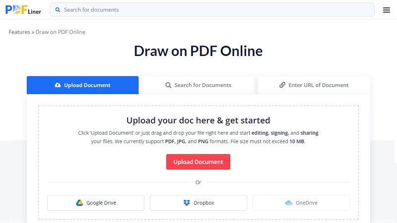 access the online tool