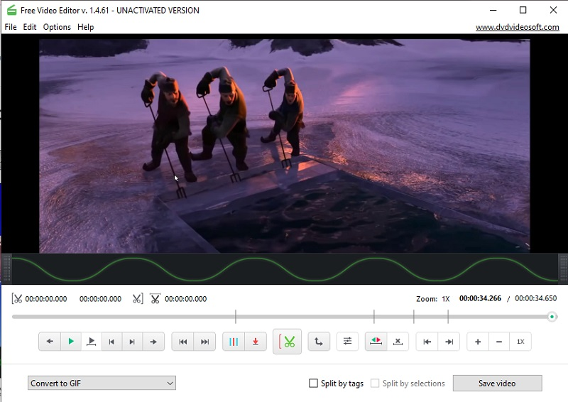 free video editor interface