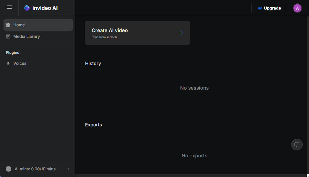 invideo interface