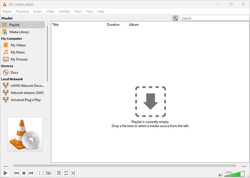 vlc interface