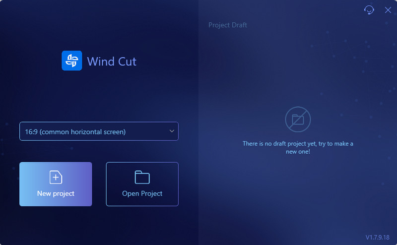 acethinker windcut interface