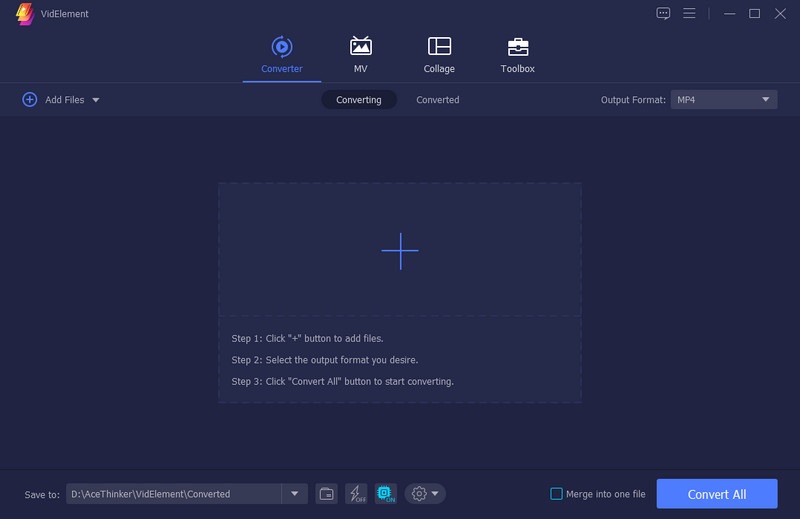 videlement main interface
